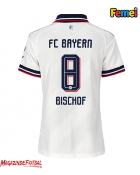 Bayern Munich Tom Bischof #8 Tricou Fotbal Replică 2026-27 Femei Deplasare Bayern Munich Tom Bischof #8 Tricou Fotbal Replică 2026-27 Femei Deplasare